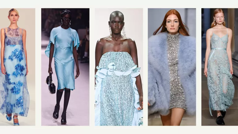 Plave haljine proljece/ljeto 2023. magazin mode